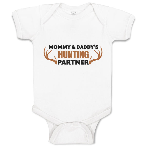 Baby Clothes Mommy & Daddy's Hunting Partner Baby Bodysuits Boy & Girl Cotton