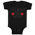 Baby Clothes My Mommy and I Love Daddy Baby Bodysuits Boy & Girl Cotton