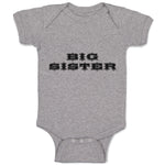 Baby Clothes Big Sister Baby Bodysuits Boy & Girl Newborn Clothes Cotton