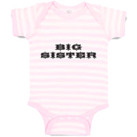 Baby Clothes Big Sister Baby Bodysuits Boy & Girl Newborn Clothes Cotton