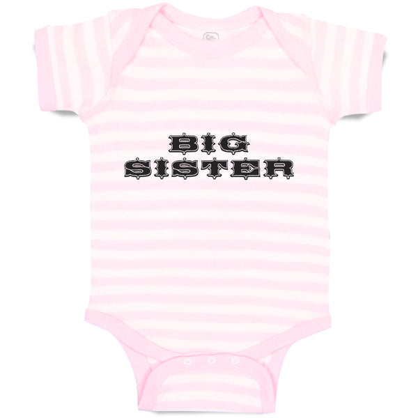 Baby Clothes Big Sister Baby Bodysuits Boy & Girl Newborn Clothes Cotton