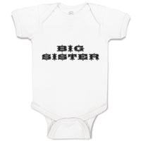 Baby Clothes Big Sister Baby Bodysuits Boy & Girl Newborn Clothes Cotton