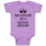 Big Sister to A Little Mister with Crown and Little Heart