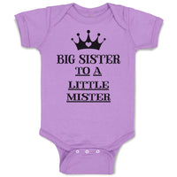 Big Sister to A Little Mister with Crown and Little Heart