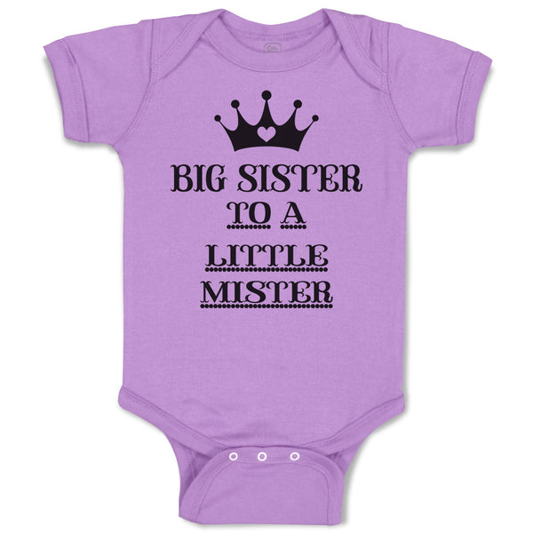 Big Sister to A Little Mister with Crown and Little Heart