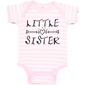 Baby Clothes Little Sister Baby Bodysuits Boy & Girl Newborn Clothes Cotton