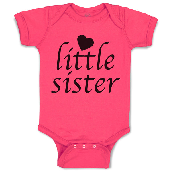 Baby Clothes Little Sister Baby Bodysuits Boy & Girl Newborn Clothes Cotton