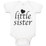 Baby Clothes Little Sister Baby Bodysuits Boy & Girl Newborn Clothes Cotton