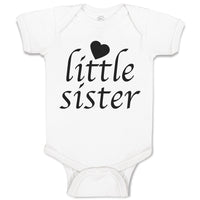 Baby Clothes Little Sister Baby Bodysuits Boy & Girl Newborn Clothes Cotton