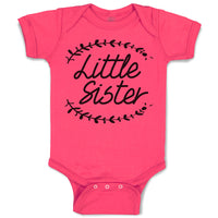 Baby Clothes Little Sister Baby Bodysuits Boy & Girl Newborn Clothes Cotton