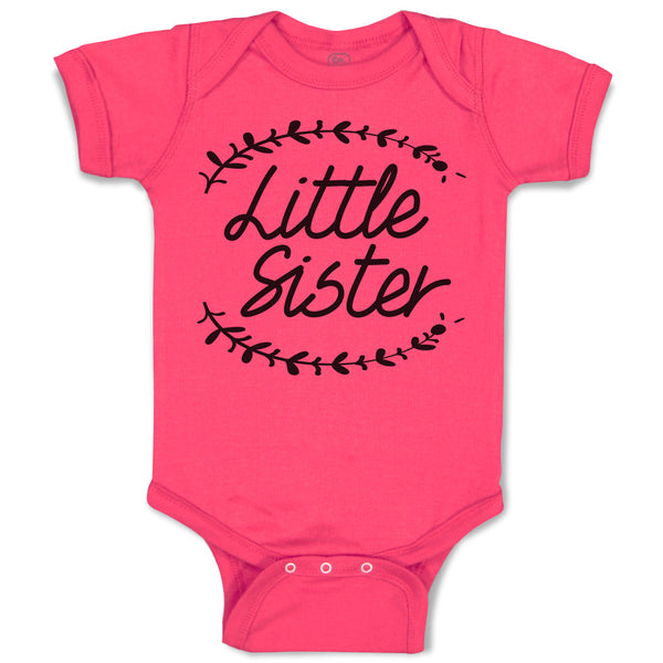 Baby Clothes Little Sister Baby Bodysuits Boy & Girl Newborn Clothes Cotton