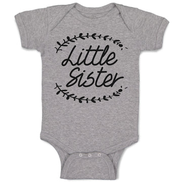 Baby Clothes Little Sister Baby Bodysuits Boy & Girl Newborn Clothes Cotton