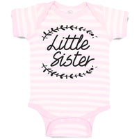 Baby Clothes Little Sister Baby Bodysuits Boy & Girl Newborn Clothes Cotton