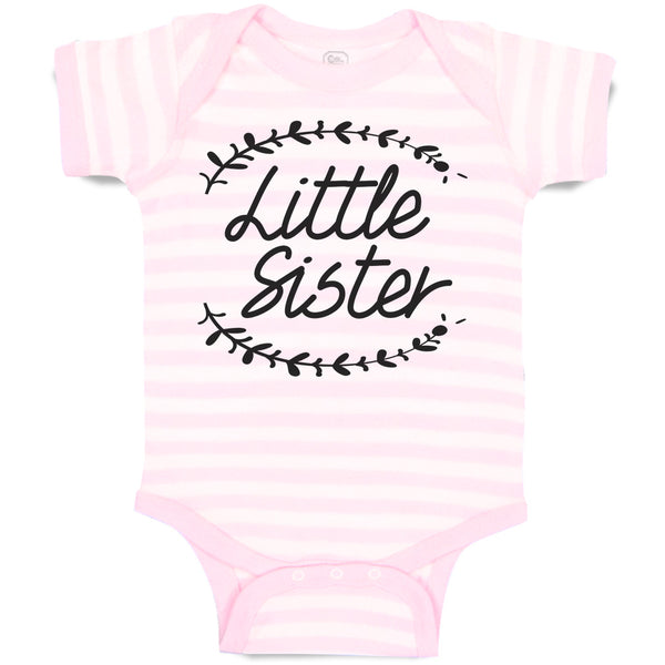 Baby Clothes Little Sister Baby Bodysuits Boy & Girl Newborn Clothes Cotton