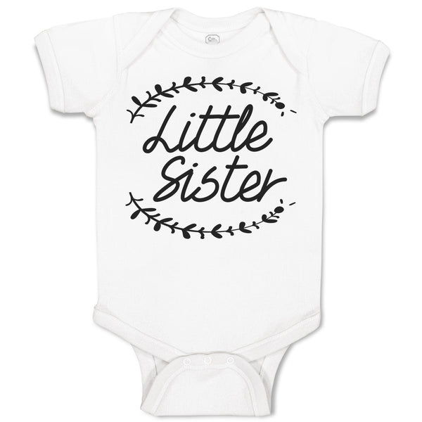 Baby Clothes Little Sister Baby Bodysuits Boy & Girl Newborn Clothes Cotton