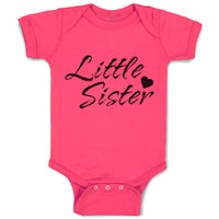 Baby Clothes Little Sister Baby Bodysuits Boy & Girl Newborn Clothes Cotton