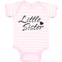 Baby Clothes Little Sister Baby Bodysuits Boy & Girl Newborn Clothes Cotton