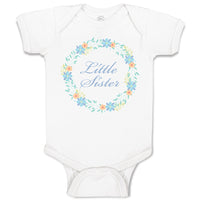 Baby Clothes Little Sister Baby Bodysuits Boy & Girl Newborn Clothes Cotton