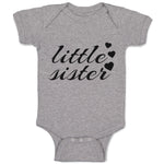 Baby Clothes Little Sister Baby Bodysuits Boy & Girl Newborn Clothes Cotton