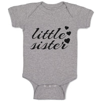 Baby Clothes Little Sister Baby Bodysuits Boy & Girl Newborn Clothes Cotton