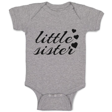 Baby Clothes Little Sister Baby Bodysuits Boy & Girl Newborn Clothes Cotton