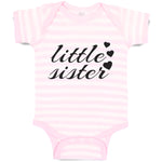 Baby Clothes Little Sister Baby Bodysuits Boy & Girl Newborn Clothes Cotton