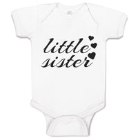 Baby Clothes Little Sister Baby Bodysuits Boy & Girl Newborn Clothes Cotton