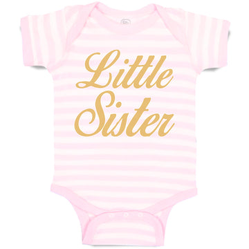 Baby Clothes Little Sister Baby Bodysuits Boy & Girl Newborn Clothes Cotton