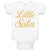 Baby Clothes Little Sister Baby Bodysuits Boy & Girl Newborn Clothes Cotton