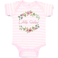 Baby Clothes Little Sister Baby Bodysuits Boy & Girl Newborn Clothes Cotton