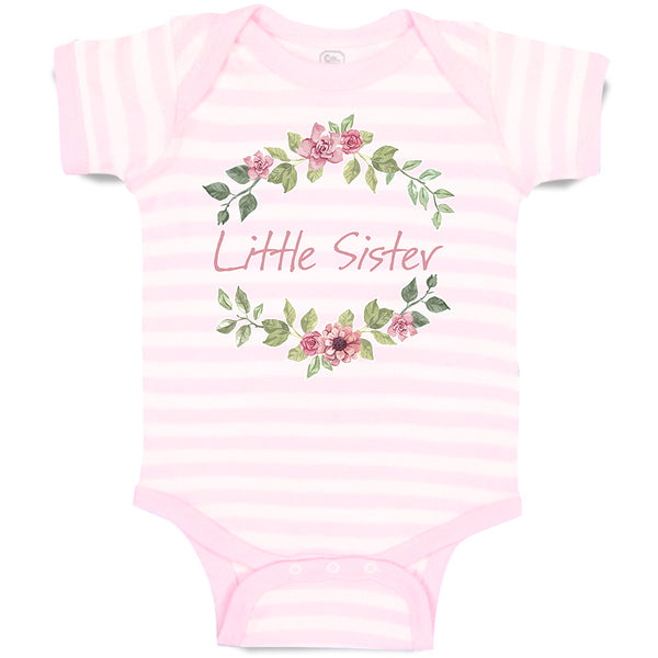 Baby Clothes Little Sister Baby Bodysuits Boy & Girl Newborn Clothes Cotton