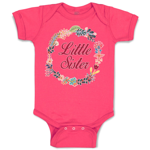 Baby Clothes Little Sister Baby Bodysuits Boy & Girl Newborn Clothes Cotton