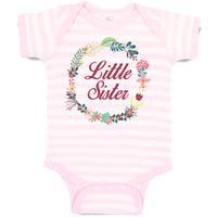 Baby Clothes Little Sister Baby Bodysuits Boy & Girl Newborn Clothes Cotton