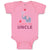 Baby Clothes I Love My Uncle Baby Bodysuits Boy & Girl Newborn Clothes Cotton