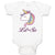 Baby Clothes Lil Sis An Cute Unicorn Baby Bodysuits Boy & Girl Cotton