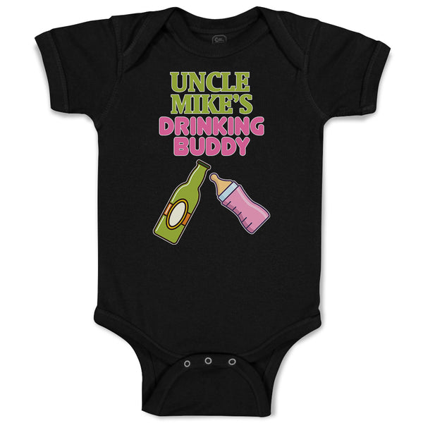 Baby Clothes Uncle Mike's Drinking Buddy Baby Bodysuits Boy & Girl Cotton