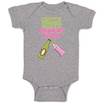 Baby Clothes Uncle Mike's Drinking Buddy Baby Bodysuits Boy & Girl Cotton