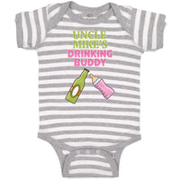 Baby Clothes Uncle Mike's Drinking Buddy Baby Bodysuits Boy & Girl Cotton