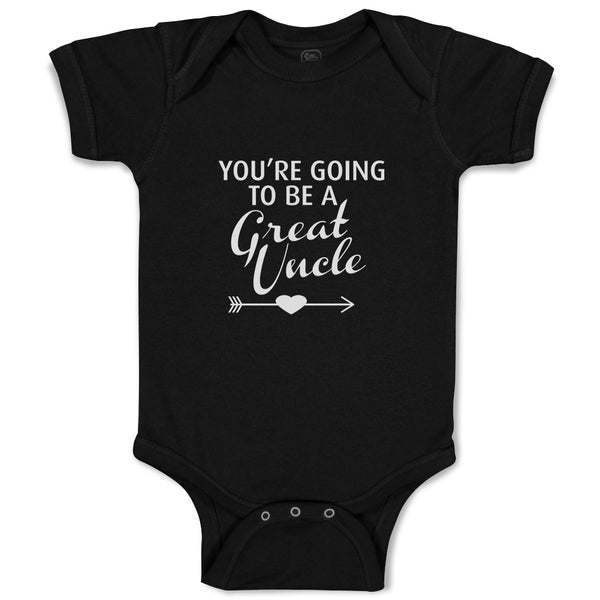 Baby Clothes You'Re Going to Be A Great Uncle Baby Bodysuits Boy & Girl Cotton