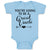 Baby Clothes You'Re Going to Be A Great Uncle Baby Bodysuits Boy & Girl Cotton