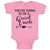 Baby Clothes You'Re Going to Be A Great Uncle Baby Bodysuits Boy & Girl Cotton