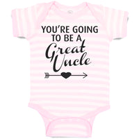 Baby Clothes You'Re Going to Be A Great Uncle Baby Bodysuits Boy & Girl Cotton