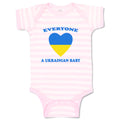 Baby Clothes Everyone Loves Ukrainian Countries Baby Bodysuits Boy & Girl Cotton