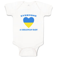 Baby Clothes Everyone Loves Ukrainian Countries Baby Bodysuits Boy & Girl Cotton