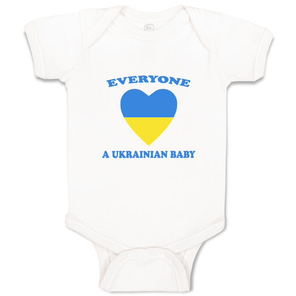 Baby Clothes Everyone Loves Ukrainian Countries Baby Bodysuits Boy & Girl Cotton