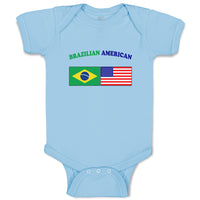 Baby Clothes Brazilian American Countries Baby Bodysuits Boy & Girl Cotton