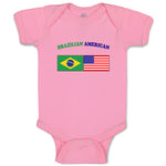 Baby Clothes Brazilian American Countries Baby Bodysuits Boy & Girl Cotton