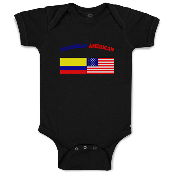Baby Clothes Colombian American Countries Baby Bodysuits Boy & Girl Cotton