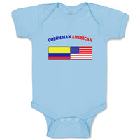 Baby Clothes Colombian American Countries Baby Bodysuits Boy & Girl Cotton