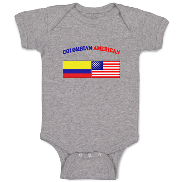 Baby Clothes Colombian American Countries Baby Bodysuits Boy & Girl Cotton